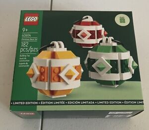 LEGO Exclusive Limited Edition 40604 Christmas Decor Set. Unopened Box