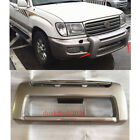 1Pc For Toyota LandCruiser LC100 1998-2007 Car Front Bumper Protector Gold Trim