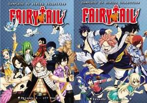 Fairy Tail  TV Series DVDs Box Set (Episodes 1 - 277 end) with English Dubbed