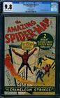Amazing Spider-Man #1 CGC 9.8 1966 Golden Record Reprint! RARE! H12 146 cm