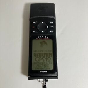 Garmin GPS 12 Handheld Personal Navigator 12 Channel - Tested