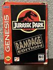 Jurassic Park: Rampage Edition (Sega Genesis, 1994) Complete CIB Tested
