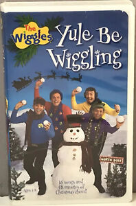 Wiggles Yule Be Wiggling VHS Video Tape Christmas Songs Original Cast NEARLY NEW