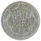 BRITISH 1/2 CROWN SILVER COIN - KING GEORGE VI 1937-1946 KM# 856