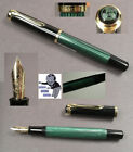 Pelikan M 400 fountain pen green 1980ties with B nibsize