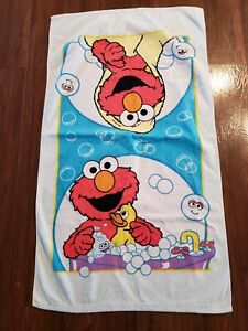 2008 Sesame Street ELMO Muppets Bath Towel Child's 40