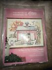New Vintage Paragon Needle Craft Cross Stitch Country Sampler 11x14 0180
