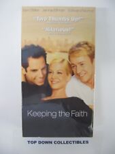 Keeping The Faith  Ben Stiller, Jenna Elfman, Edward Norton VHS Movie  New