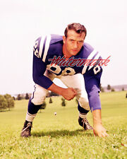 NFL 1960's Baltimore Colts HOF Gino Marchetti Color 8 X 10 Photo Picture