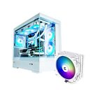 Zalman P30 Gaming PC Case + CNPS 9X ARGB White High Performance CPU Cooler