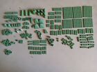 LEGO BULK LOT OF 178 SAND GREEN PLATES BRICKS SLOPES CONES & SPECIALTY PIECES