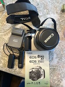 Canon EOS 350D Rebel XT w/ EF-S 18-55mm Lens Digital SLR Camera Kit