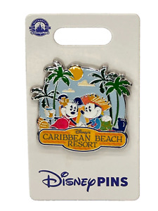 2024 Disney World Parks Caribbean Beach Resort Mickey & Minnie Mouse Pin