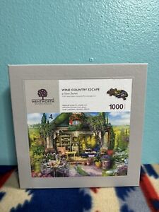 *Wine Country Escape* Wentworth Wooden Jigsaw Puzzle 1000 pieces -