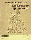 Heathkit Assembly Manual GC-1005 Electronic Clock - 1972 - With Schematics