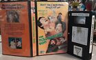 vhs THE MAGNIFICENT DUO 1977 HTF Rare UNICORN VIDEO Big Box EMBEDDED ART