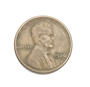 1926-S LINCOLN WHEAT CENT    -    Combined shipping available