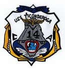 USS Ticonderoga CVA-14 patch