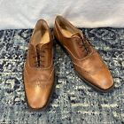 Billy Reid Brown Leather Wingtip Dress Shoes Made In Italy Size 11.5 N Wedding
