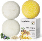 Rice Water Shampoo Bar and Conditioner Set, Hair Growth Rice Water Ginger Shampo
