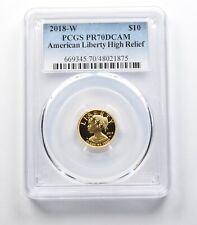 PR70 DCAM 2018-W $10 American Liberty High Relief Gold PCGS *3174