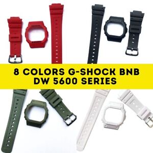 Bezel and Band BNB G Shock DW5600, DW 5000 , DW 5700, DW 5610 Custom Solid Color