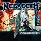 MEGADEATH. United Abominations. 11 Track Audio CD. Sleepwalker, Burnt Ice ETC