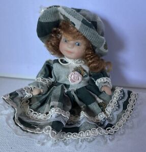 New ListingSmall Mini Porcelain Bisque Doll With Movable Arms And Legs