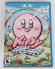 Kirby and the Rainbow Curse Nintendo Wii U 2015 Complete in Box CIB
