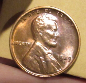 BEAUTIFUL TONED BU 1929-S LINCOLN CENT! 2