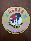 Elvis Presley Summer Festival Las Vegas Hilton Hotel 1973 Round 7” Menu