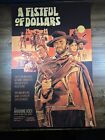“A Fistful Of Dollars” Art Screen Print Movie Poster Variant By Paul Mann X/100