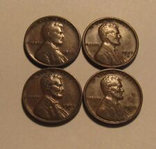 1927 D 1927 S 1928 D 1928 S Lincoln Cent Penny - NICE Mixed Condition - 22SU