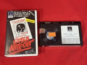 New ListingVintage 1983 NTSC Betamax Video Tape - GIRLS NITE OUT - Thorn EMI Horror Not VHS