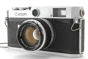 🇯🇵【Exc+3】Canon P Rangefinder Film Camera 50mm f1.8 Lens  From JAPAN
