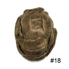 New ListingDurable Fine Mono Toupee for Men Human Hair Replacement System Monofilament Wigs