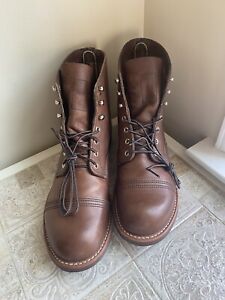 Red Wing Iron Ranger Style #8111 Men’s Boots Size 10 And 10.5 (See Description)