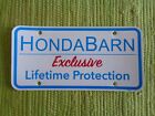 Vintage Honda Barn DEALER License Plate Stratham New Hampshire Tag NH