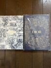 2SET Christian Dior Notebook NEW from JAPAN Authentic Journal novelty Unopened!!