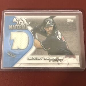 2021 Topps Series 1 Major League Material Dansby Swanson Relic