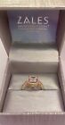 ZALES 14k SOLID ROSE GOLD 2.34 Ct  SAPPHIRE RING. Appraised at Zales For $542.00