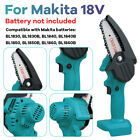For Makita 18V Mini Cordless Chainsaw Electric Saw Wood Cutter Garden Power Tool