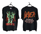 VTG 1988 SLAYER Root Of All Evil WORLD SACRIFICE Tour T-Shirt