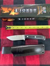 Joker Lynx Fixed Blade Knife w/ leather sheath