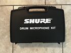 Shure Drum Microphone Kit System Pg81 Perfect With Original Case