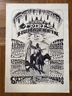 POW WOW Gathering of the Tribes HUMAN BE IN 1967 Rick Griffin Poster 3rd Print