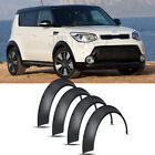 For KIA SOUL 2010-22 Fender Flare Mudguard Extra Wide Body Kit Wheel Arches 4.5