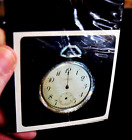 Hologram Sticker Pocket Watch 1980's MOC 2 3/4