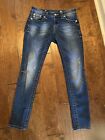 MISS ME JEANS 28 SIGNATURE ANKLE SKINNY NWOT!