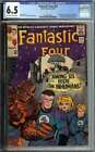 FANTASTIC FOUR #45 CGC 6.5 OW/WH PAGES // 1ST APPEARANCE OF THE INHUMANS 1965